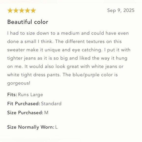 NWT Size XL -Anthropologie Cotton Textured Boat-Neck Sweater (NWT US$118) - Picture 10 of 16